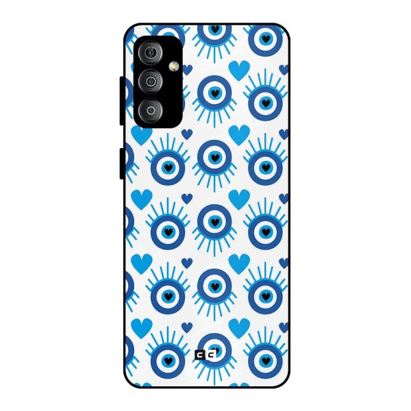 Hands Draw Eye Metal Back Case for Galaxy F23