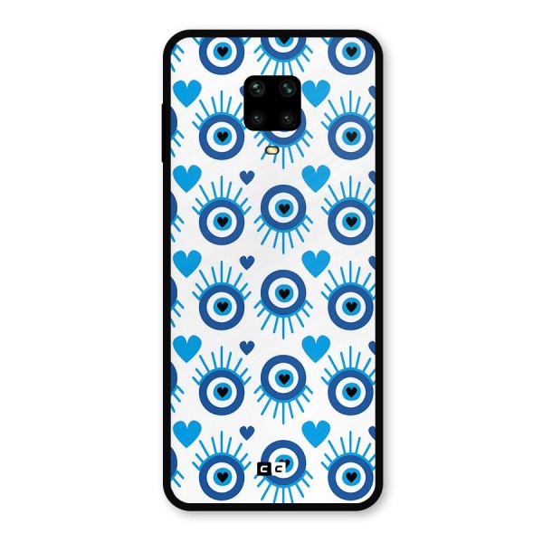 Hands Draw Eye Metal Back Case for Redmi Note 10 Lite