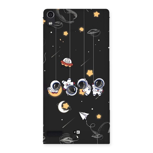 Hanging Astronauts Back Case for Ascend P6