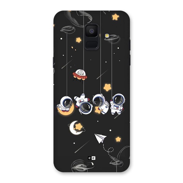 Hanging Astronauts Back Case for Galaxy A6 (2018)