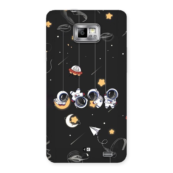 Hanging Astronauts Back Case for Galaxy S2