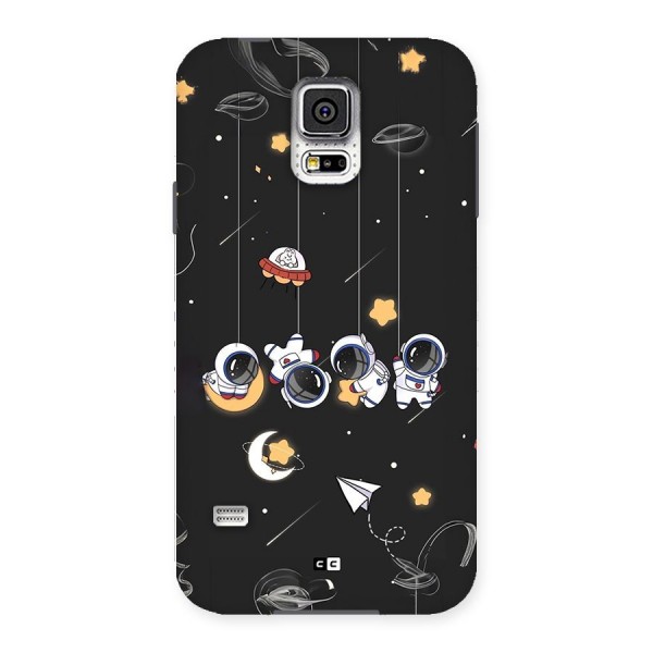 Hanging Astronauts Back Case for Galaxy S5