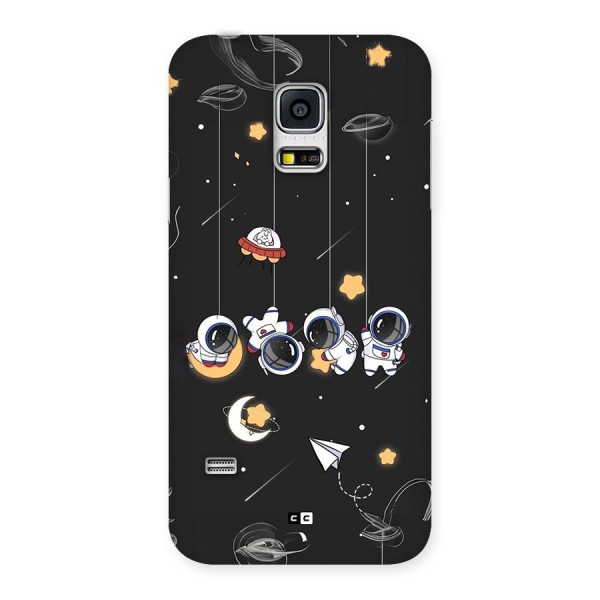Hanging Astronauts Back Case for Galaxy S5 Mini