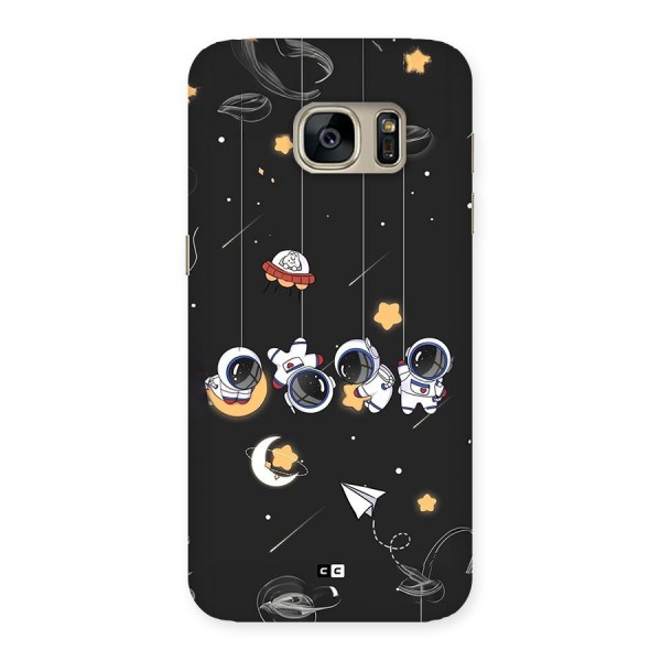 Hanging Astronauts Back Case for Galaxy S7