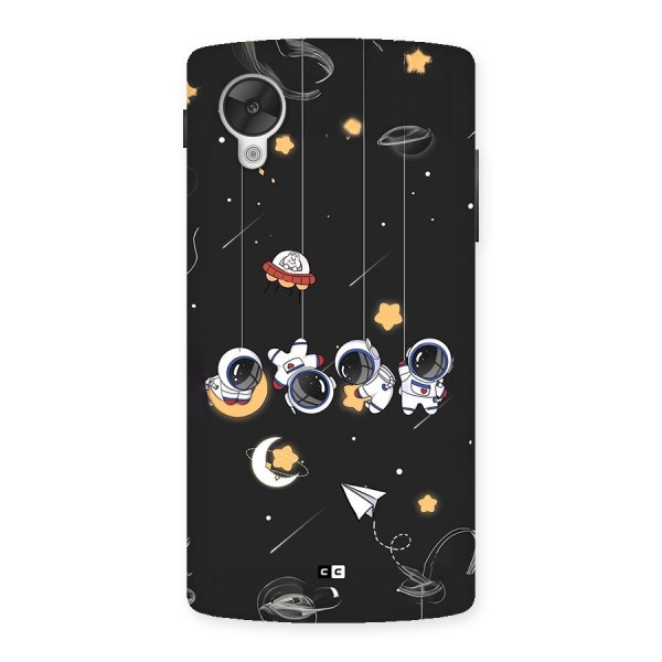 Hanging Astronauts Back Case for Google Nexus 5
