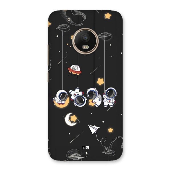 Hanging Astronauts Back Case for Moto G5 Plus