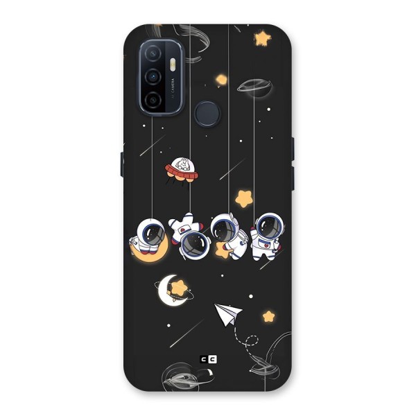 Hanging Astronauts Back Case for Oppo A32