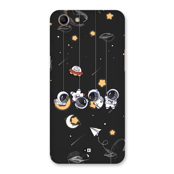 Hanging Astronauts Back Case for Oppo A83 (2018)