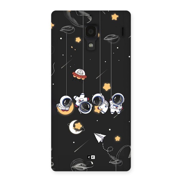 Hanging Astronauts Back Case for Redmi 1s