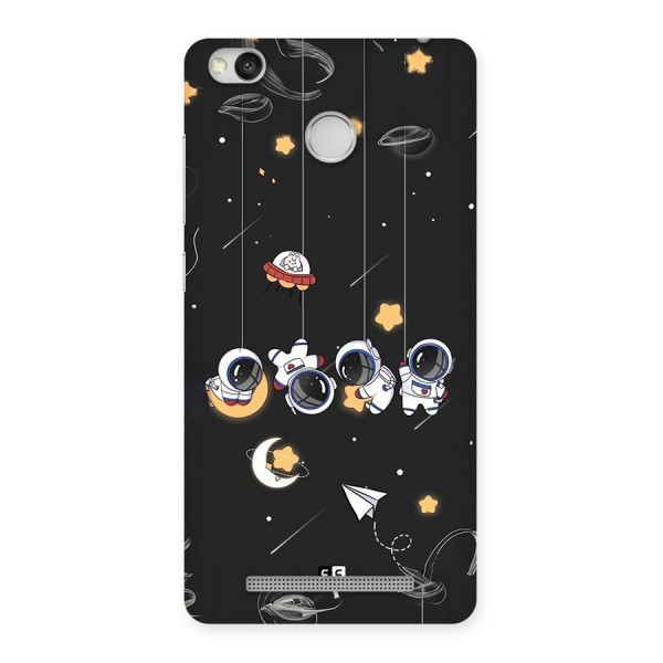 Hanging Astronauts Back Case for Redmi 3S Prime