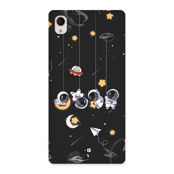 Hanging Astronauts Back Case for Xperia M4