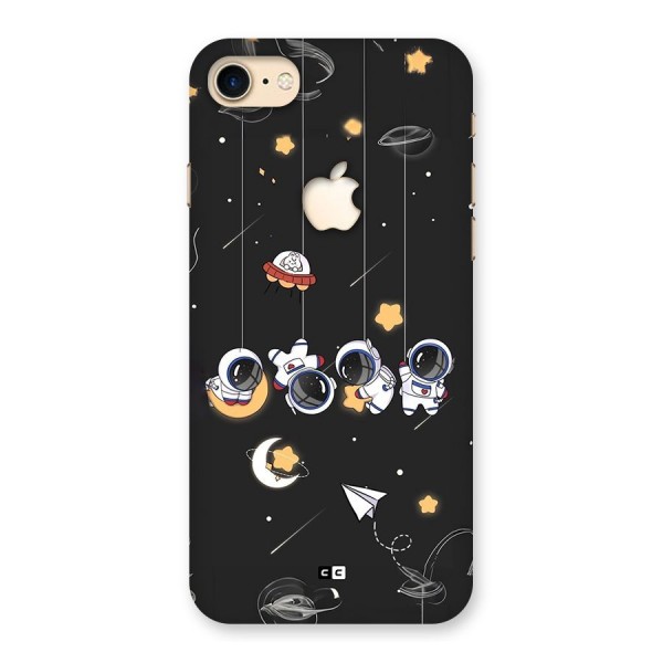 Hanging Astronauts Back Case for iPhone 7 Apple Cut