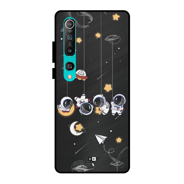 Hanging Astronauts Metal Back Case for Mi 10