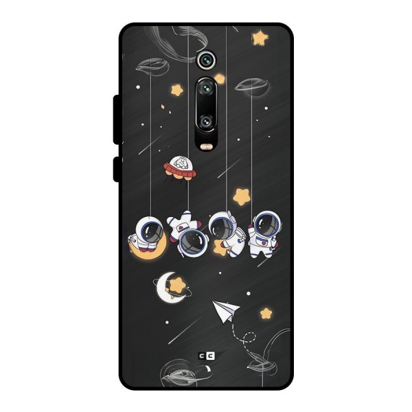 Hanging Astronauts Metal Back Case for Redmi K20 Pro