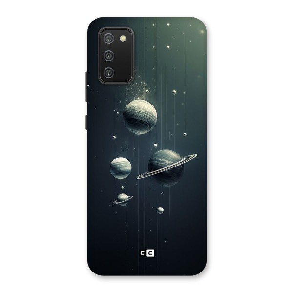 Hanging Planets Back Case for Galaxy M02s