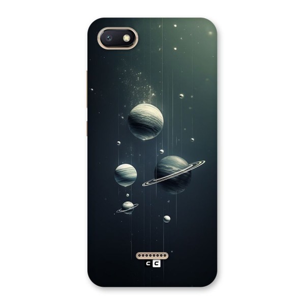 Hanging Planets Back Case for Redmi 6A