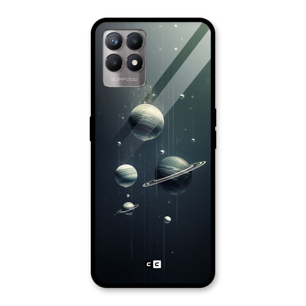 Hanging Planets Glass Back Case for Realme Narzo 50