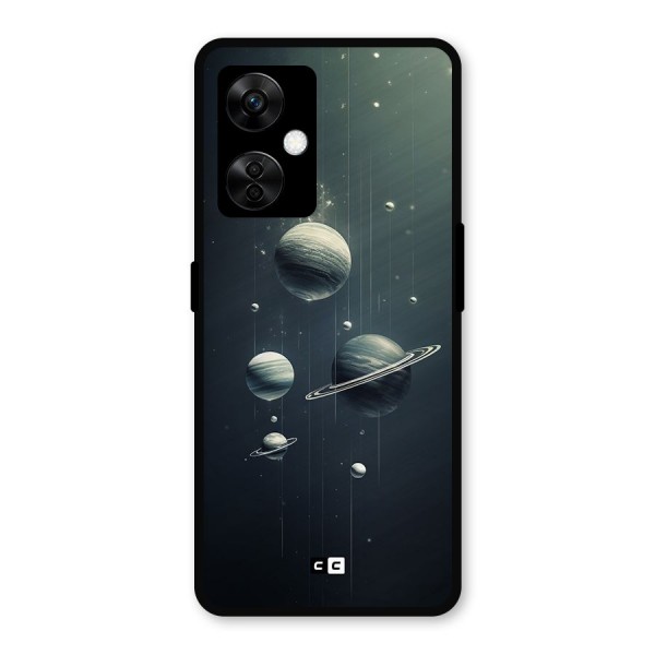 Hanging Planets Metal Back Case for OnePlus Nord CE 3 Lite