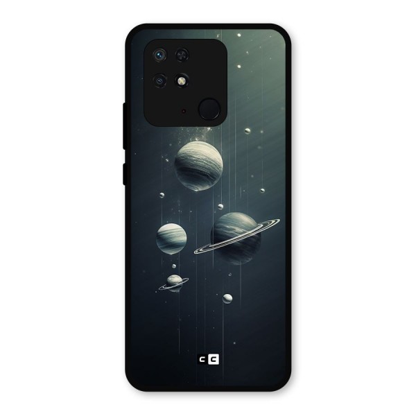 Hanging Planets Metal Back Case for Redmi 10 Power