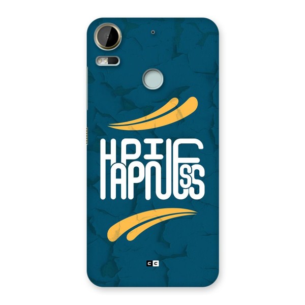 Happpiness Typography Back Case for Desire 10 Pro