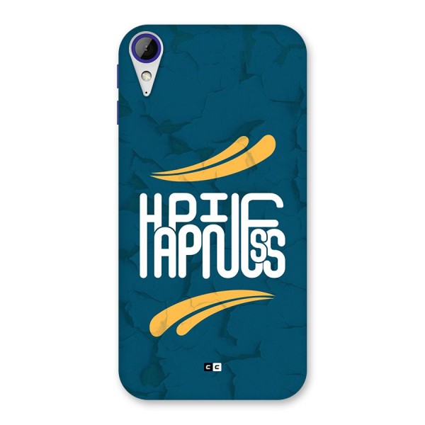 Happpiness Typography Back Case for Desire 830