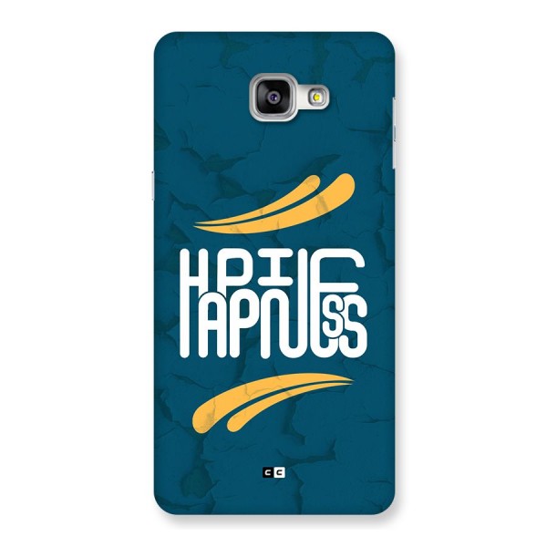 Happpiness Typography Back Case for Galaxy A9