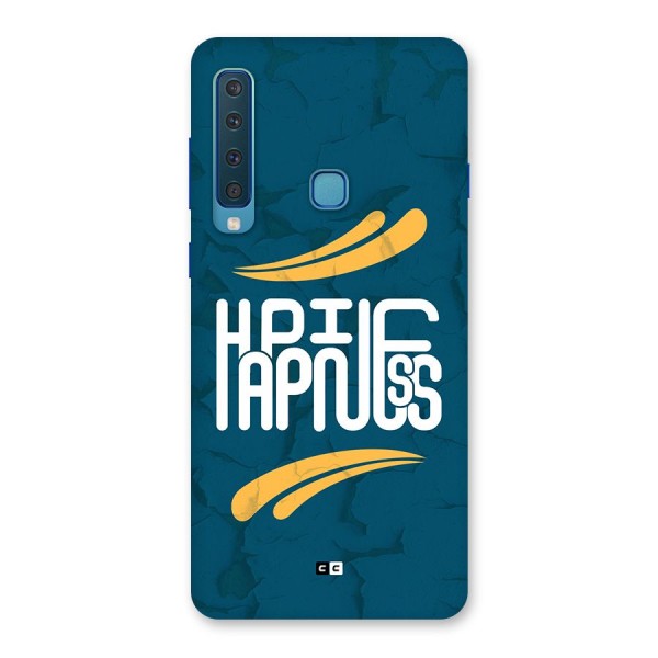 Happpiness Typography Back Case for Galaxy A9 (2018)