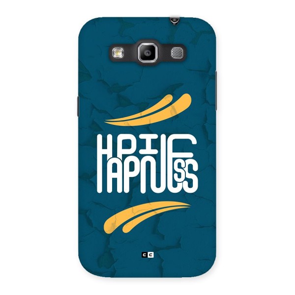 Happpiness Typography Back Case for Galaxy Grand Quattro