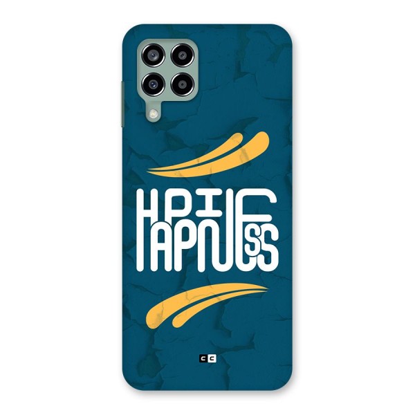 Happpiness Typography Back Case for Galaxy M33