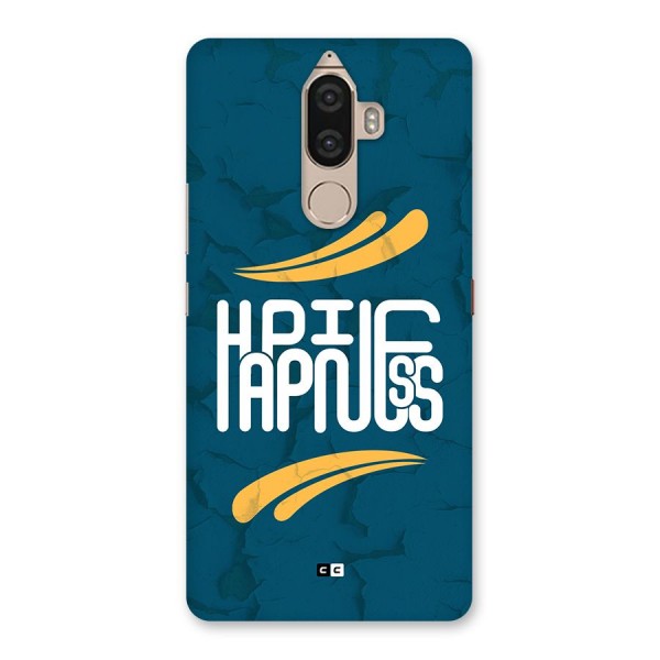 Happpiness Typography Back Case for Lenovo K8 Note