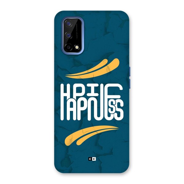 Happpiness Typography Back Case for Realme Narzo 30 Pro