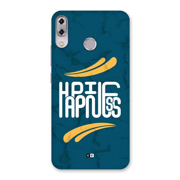 Happpiness Typography Back Case for Zenfone 5Z