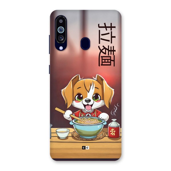 Happy Dog Cooking Back Case for Galaxy M40