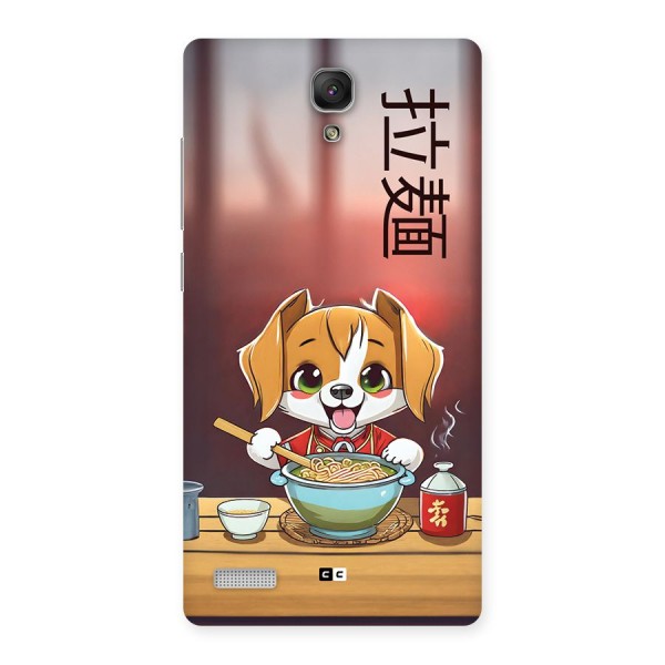 Happy Dog Cooking Back Case for Redmi Note Prime