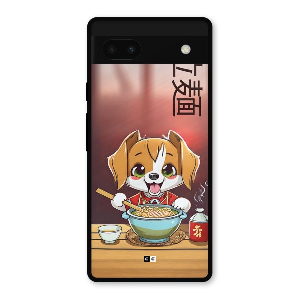 Happy Dog Cooking Metal Back Case for Google Pixel 6a