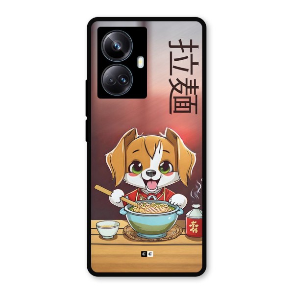 Happy Dog Cooking Metal Back Case for Realme 10 Pro Plus