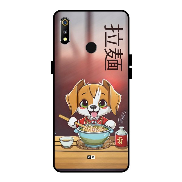 Happy Dog Cooking Metal Back Case for Realme 3