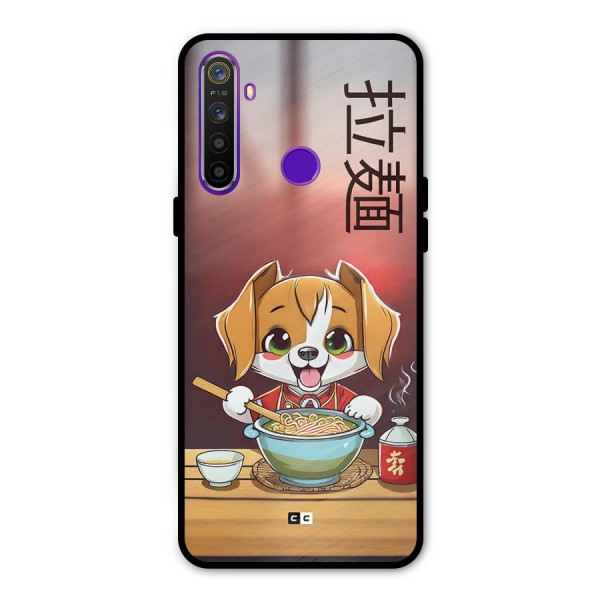 Happy Dog Cooking Metal Back Case for Realme 5