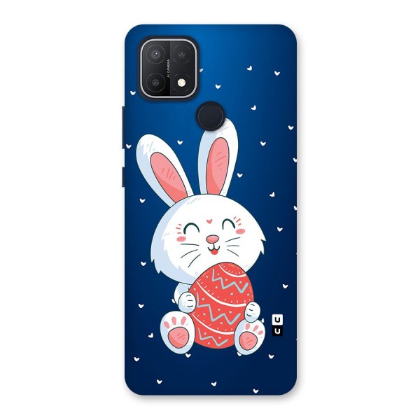 Happy Festive Bunny Back Case for Oppo A15