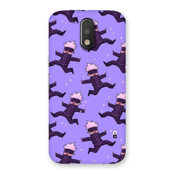 Happy Gojo Back Case for Moto G4 Plus