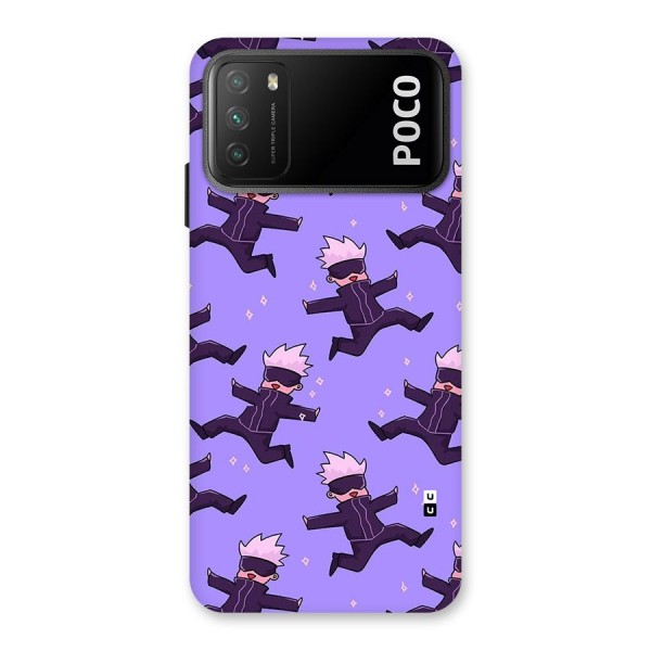 Happy Gojo Back Case for Poco M3