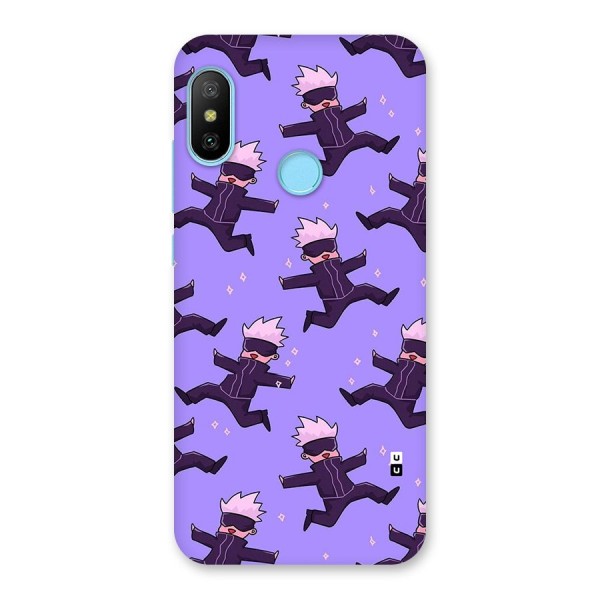 Happy Gojo Back Case for Redmi 6 Pro