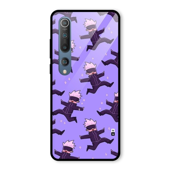 Happy Gojo Glass Back Case for Mi 10
