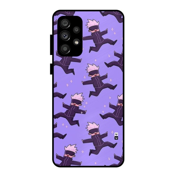 Happy Gojo Metal Back Case for Galaxy A73 5G