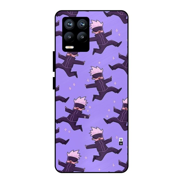 Happy Gojo Metal Back Case for Realme 8 Pro
