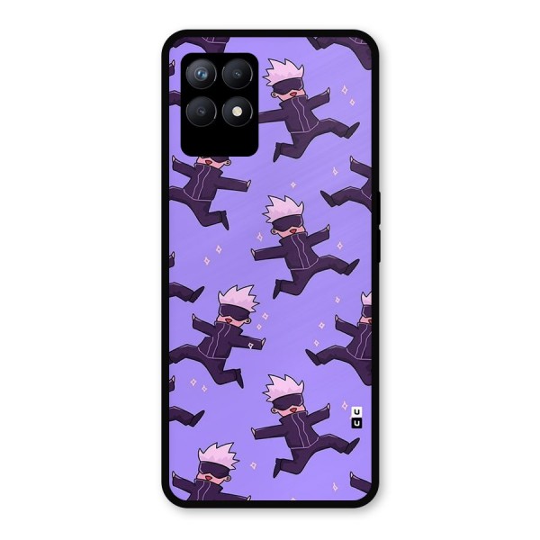 Happy Gojo Metal Back Case for Realme Narzo 50
