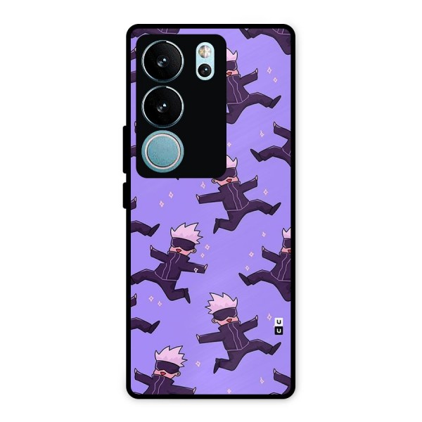 Happy Gojo Metal Back Case for Vivo V29