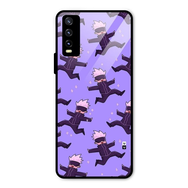 Happy Gojo Metal Back Case for Vivo Y20i