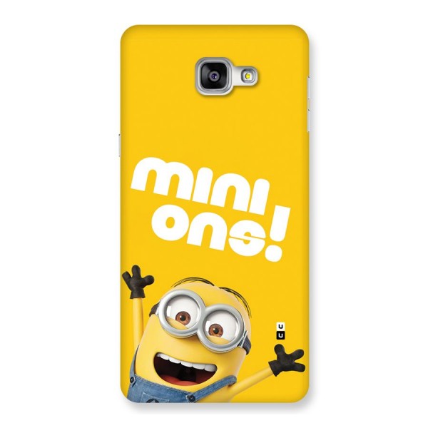 Happy Minion Back Case for Galaxy A9