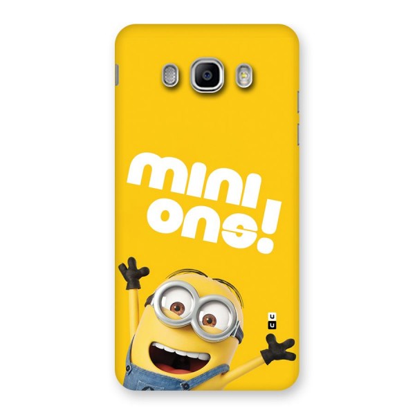 Happy Minion Back Case for Galaxy J5 2016